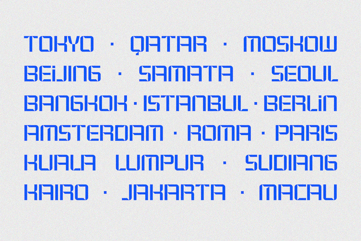 Roxta - Futuristic Font, a Sans Serif Font by limitype (Photo 7 of 10)