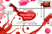 Set to create a fashion illustration, an Object Graphic by Gulnara Khadeeva (Thumbnail 1 of 7)