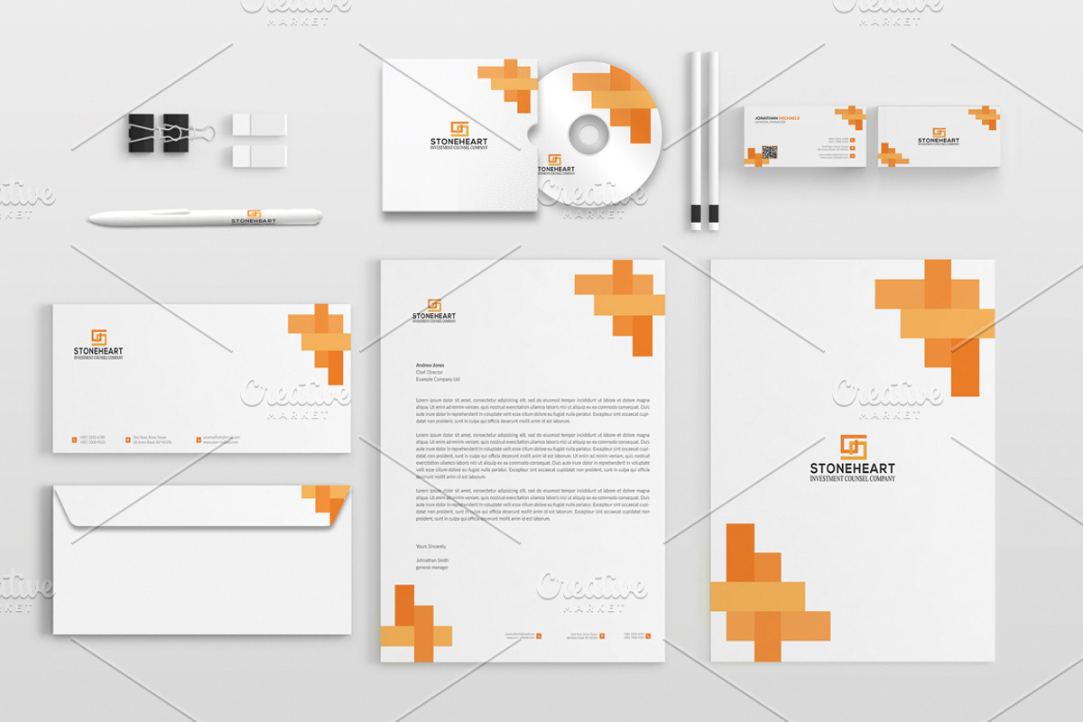 Stationery Pack, a Stationery Template by BettyDesign (Photo 3 of 9)