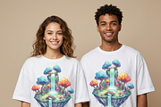 Fantasy Floating Island Art, a Shirt Mockup by Vector Stall (Thumbnail 4 of 15)
