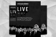 Undead Crowd - Flyer Template, a Flyer Template by Flyermarket (Thumbnail 3 of 3)