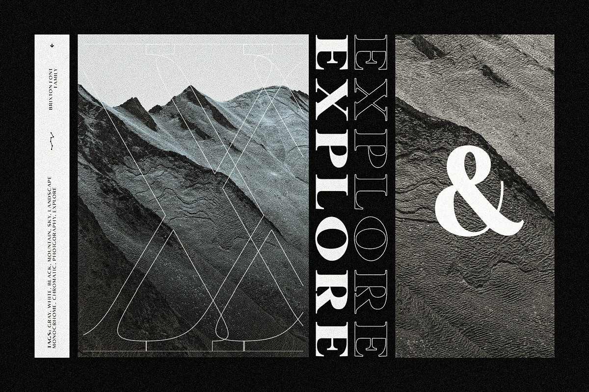 Brixton TC Pro Font collection, a Serif Font by Tom Chalky (Photo 7 of 10)
