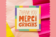 Joyful Greeting Cards - Vector & PSD, a Card Template by Carole Chevalier (Thumbnail 11 of 11)