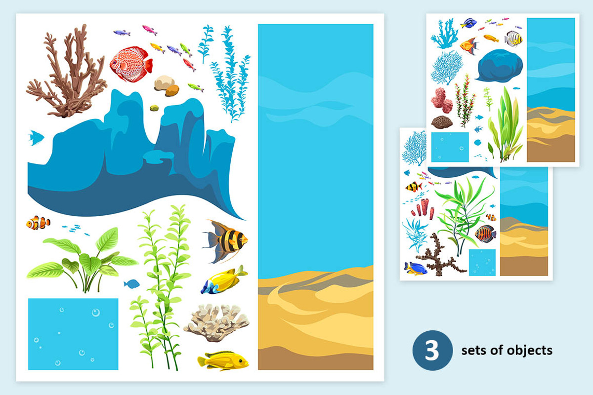 Seascapes. Collection., a Decorative Illustration by Yulia Ogneva (Photo 3 of 4)