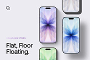 iPhone 17 - 24 Mockups Scenes, an iPhone Mockup by Asylab (Thumbnail 9 of 61)