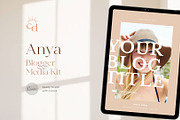Anya Media Kit Canva Template, a Presentation Template by Creative Day (Thumbnail 5 of 5)