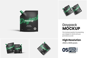 Doypack Mockup, a Product Mockup by bimockup