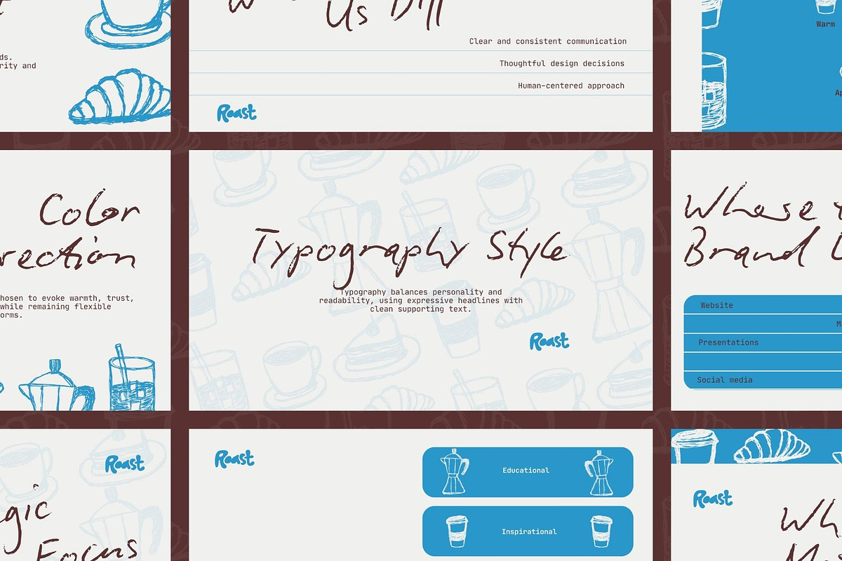 Café Brand Strategy Presentation, a Presentation Template by ShowUp! Studio (Photo 6 of 7)