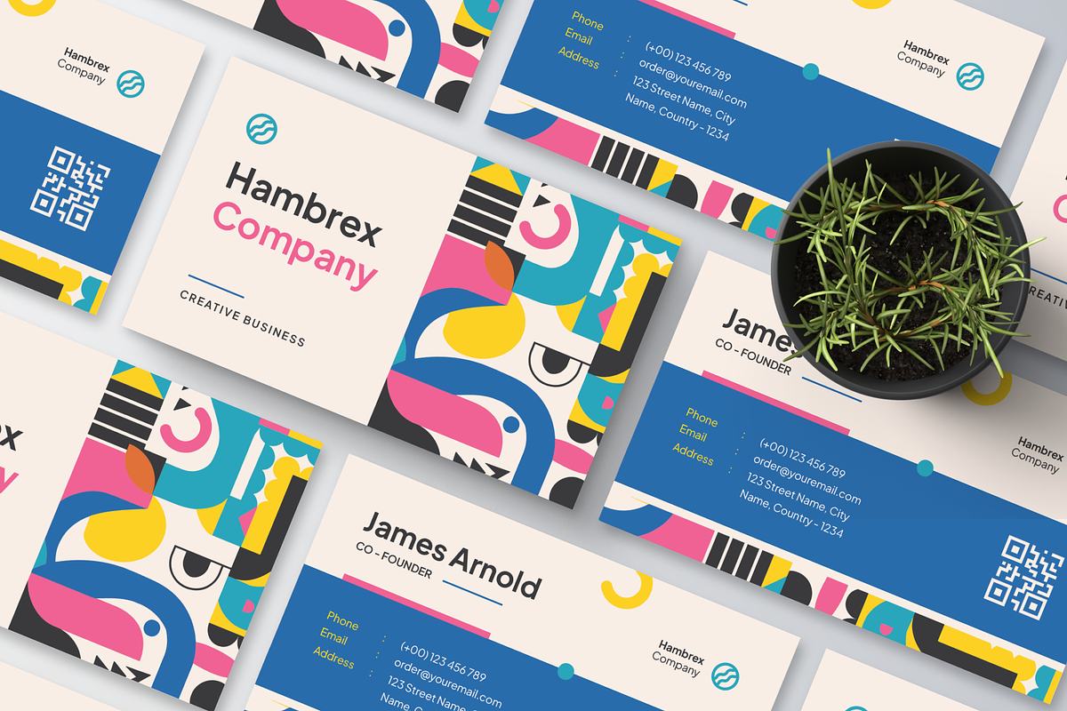 Creative Agency Business Card, a Business Card Template by Annora Studio (Photo 5 of 5)