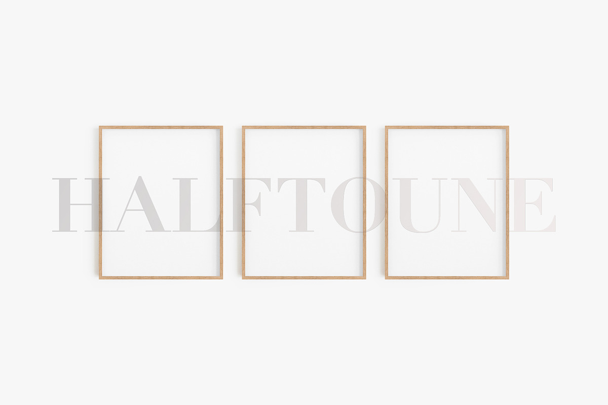 4x5 Ratio Gallery Wall Frames Bundle, a Cups & Container Mockup by HALFTOUNE (Photo 4 of 6)