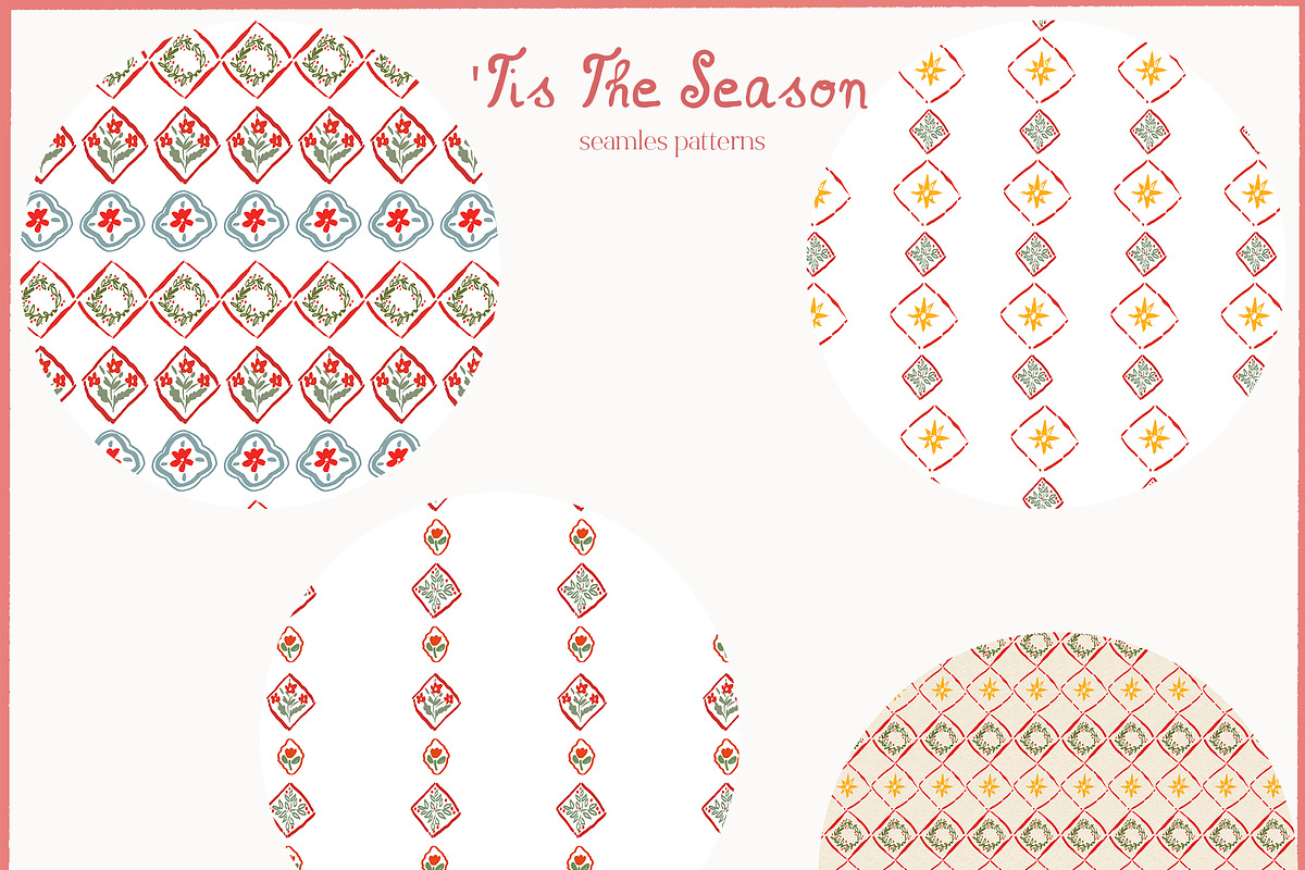 Christmas Frames Borders Templates, a Decorative Illustration by whiteheartdesign (Photo 20 of 24)