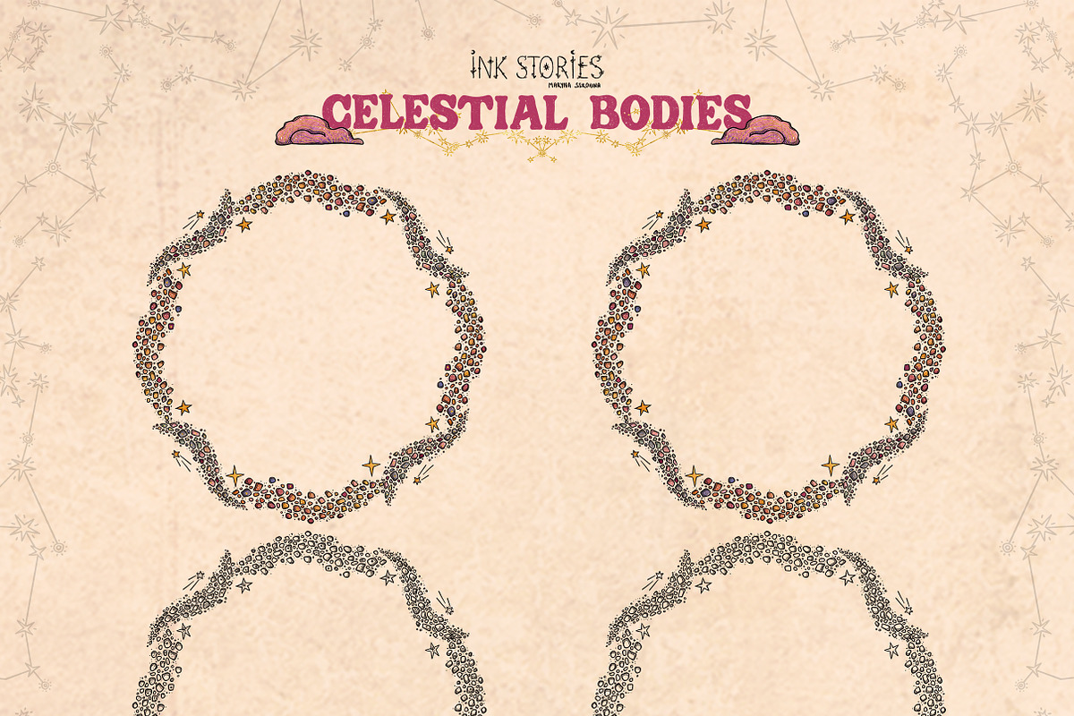 Celestial Bodies, an Object Illustration by Ink Stories (Photo 20 of 23)
