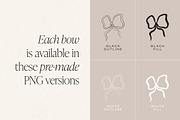 Hand-Drawn Bows Collection - Vol 01, an Object Graphic by Type and Graphics Studio (Thumbnail 12 of 16)