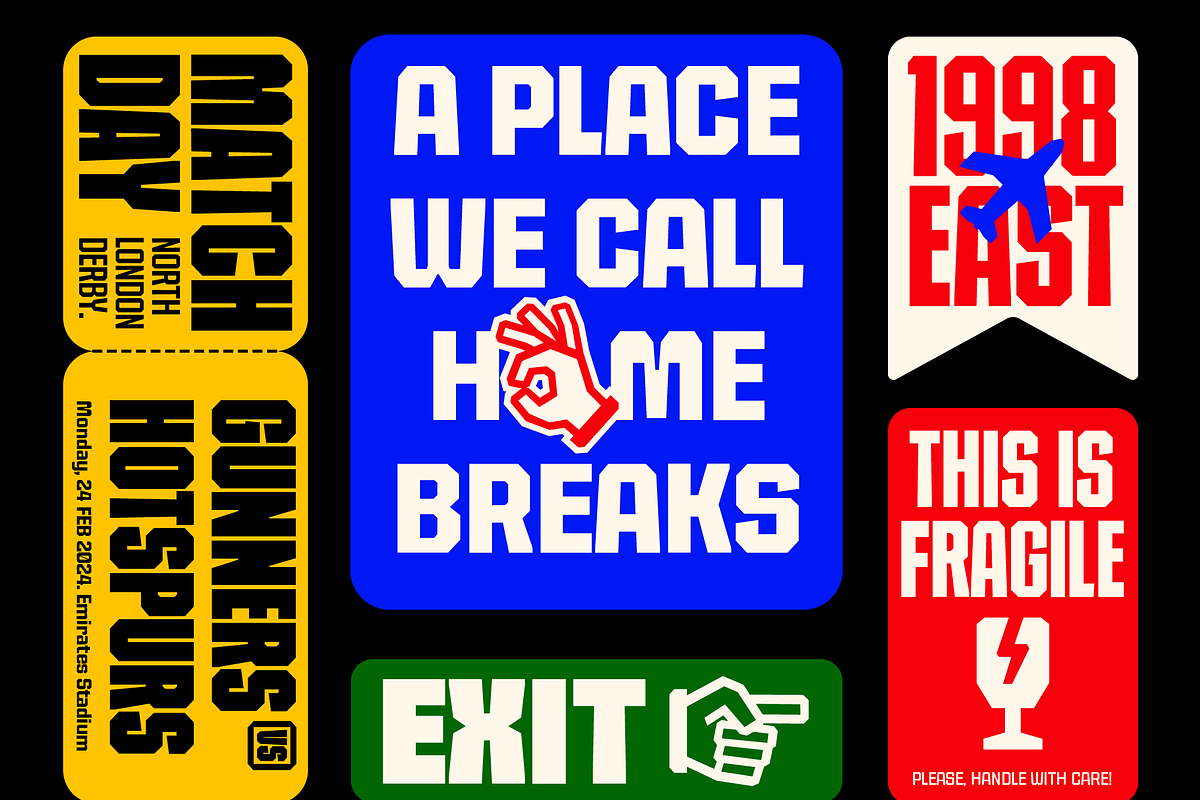 SG Tanders Superfamily - 72 Fonts, a Sans Serif Font by Studio Gulden (Photo 3 of 23)