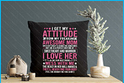 I Get My Attitude From Freaking Mom, a Graphic by Creativeusart (Thumbnail 3 of 4)