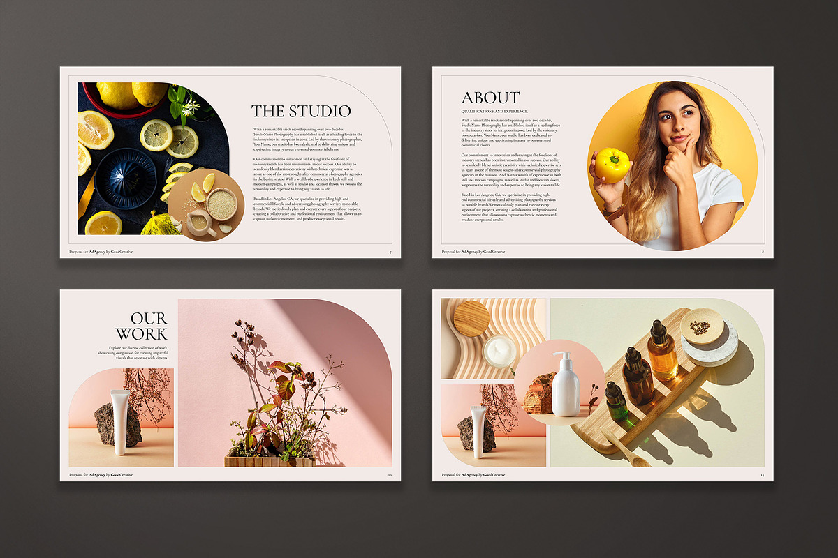 Arches Creative Pitch Deck Template, a Presentation Template by Good Creative Studio (Photo 3 of 7)