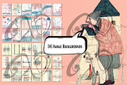 Whimsy Town Residents: Retro Clipart, a Person Illustration by NiiiNArt (Thumbnail 3 of 7)