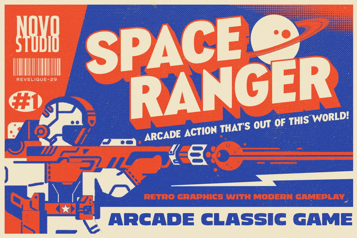 Revelique | Retro Sans Serif, a Sans Serif Font by Typeskets (Photo 3 of 9)