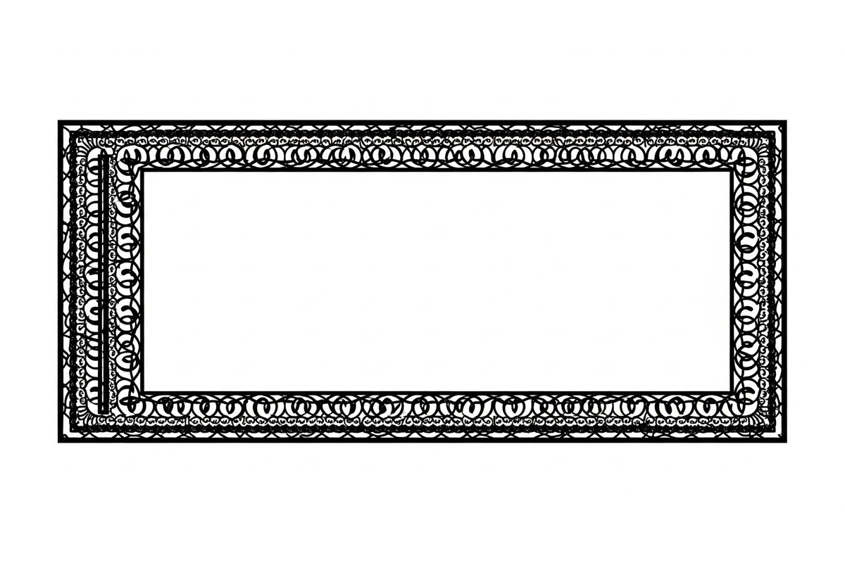 Decorative Rectangle Frame Bundle, an Illustration by Designs_River (Photo 4 of 31)