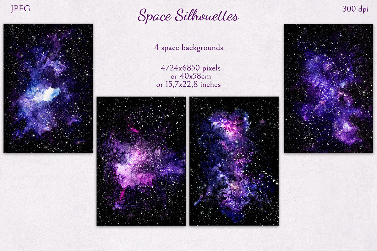 Space Silhouettes, an Animal Illustration by Salted Galaxy (Photo 4 of 8)