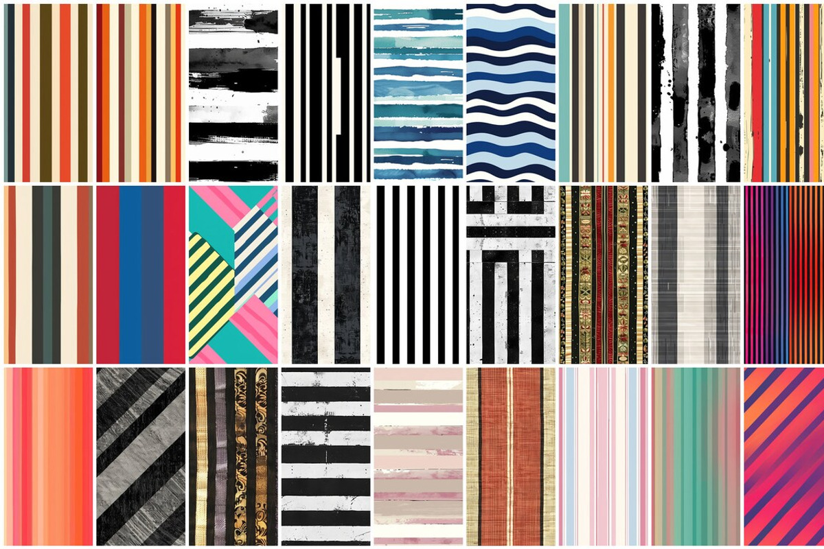 230 Striped Stripes Seamless Pattern, a Pattern Graphic by mkStudioLab (Photo 6 of 8)