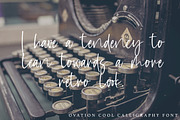 Ovation - Cool Calligraphy Font, a Handwritten Font by Arendxstudio (Thumbnail 3 of 7)