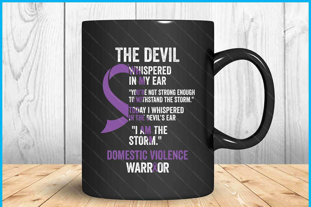 The Devil Domestic Violence Awarenes, a Graphic by Creativeusart (Photo 3 of 4)