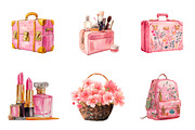 Watercolor Holiday Clipart Bundle, an Illustration by Design Market (Thumbnail 2 of 3)