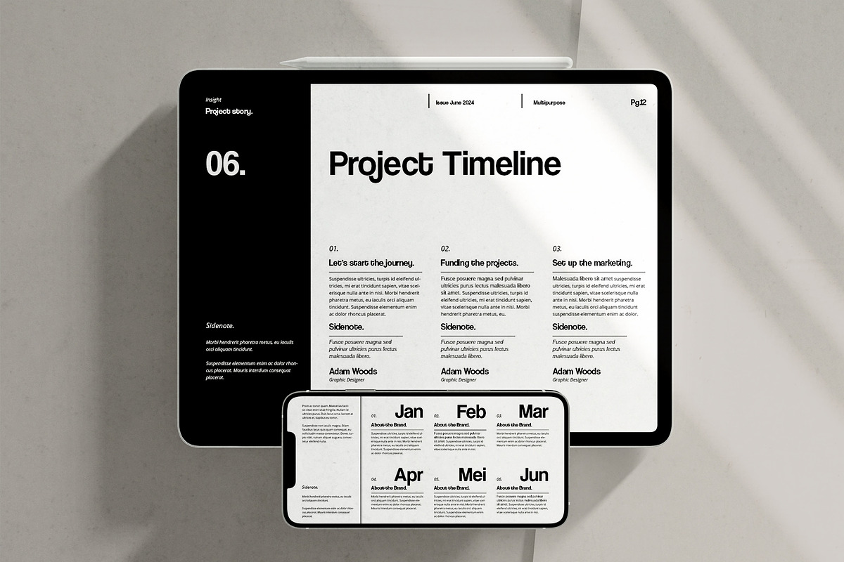 BOLD | Brand Guidelines, a Brochure Template by Analogi Studio (Photo 11 of 21)