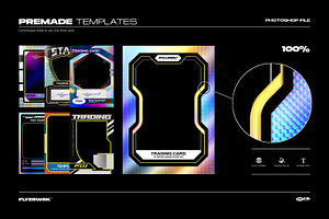 Trading Card Case Mockup