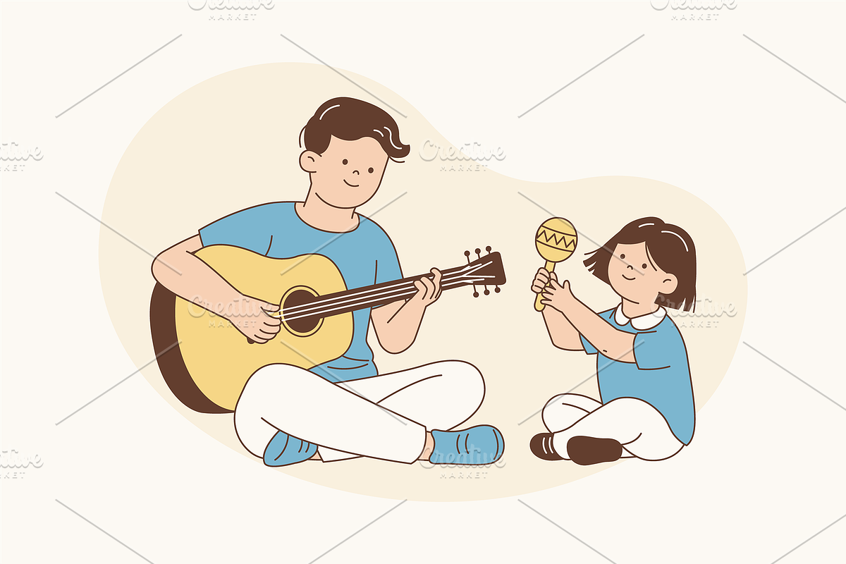 Fatherhood Moments Illustration, an Object Graphic by Jump Studio (Photo 10 of 12)