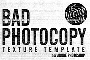 Bad PhotoCopy Texture Template preview 4