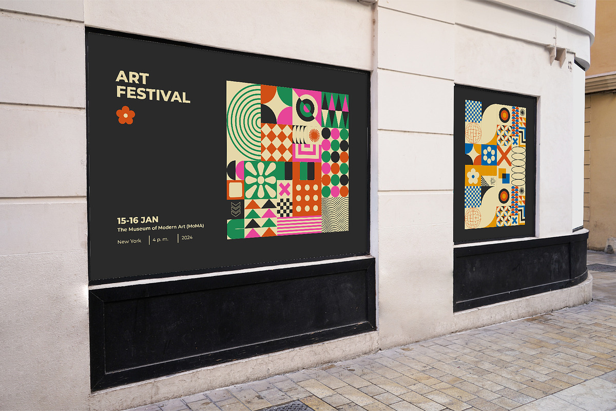 Geometric Seamless Patterns, a Pattern Graphic by AnnArt (Photo 6 of 7)