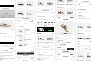 Shoes Store Mobile App UI Kit, an UI Kit Template by Creative Perspective (Thumbnail 6 of 8)