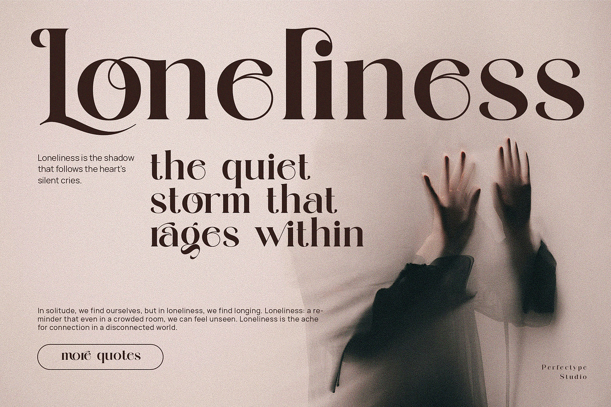 Belina Ramore Elegant Serif, a Serif Font by Perfectype (Photo 6 of 9)