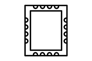 Frame Line Icon, an Icon by Pexelpy