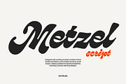 Metzel Script, a Script Font by Get Studio (Thumbnail 1 of 12)