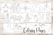 Holy Nativity - Watercolor Set, a Seasonal Illustration by Tati Bordiu (Thumbnail 4 of 7)