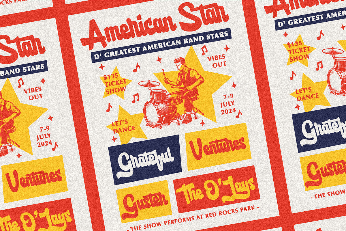 De Britges - Retro Bold Script, a Script Font by Edignwn Type (Photo 7 of 8)