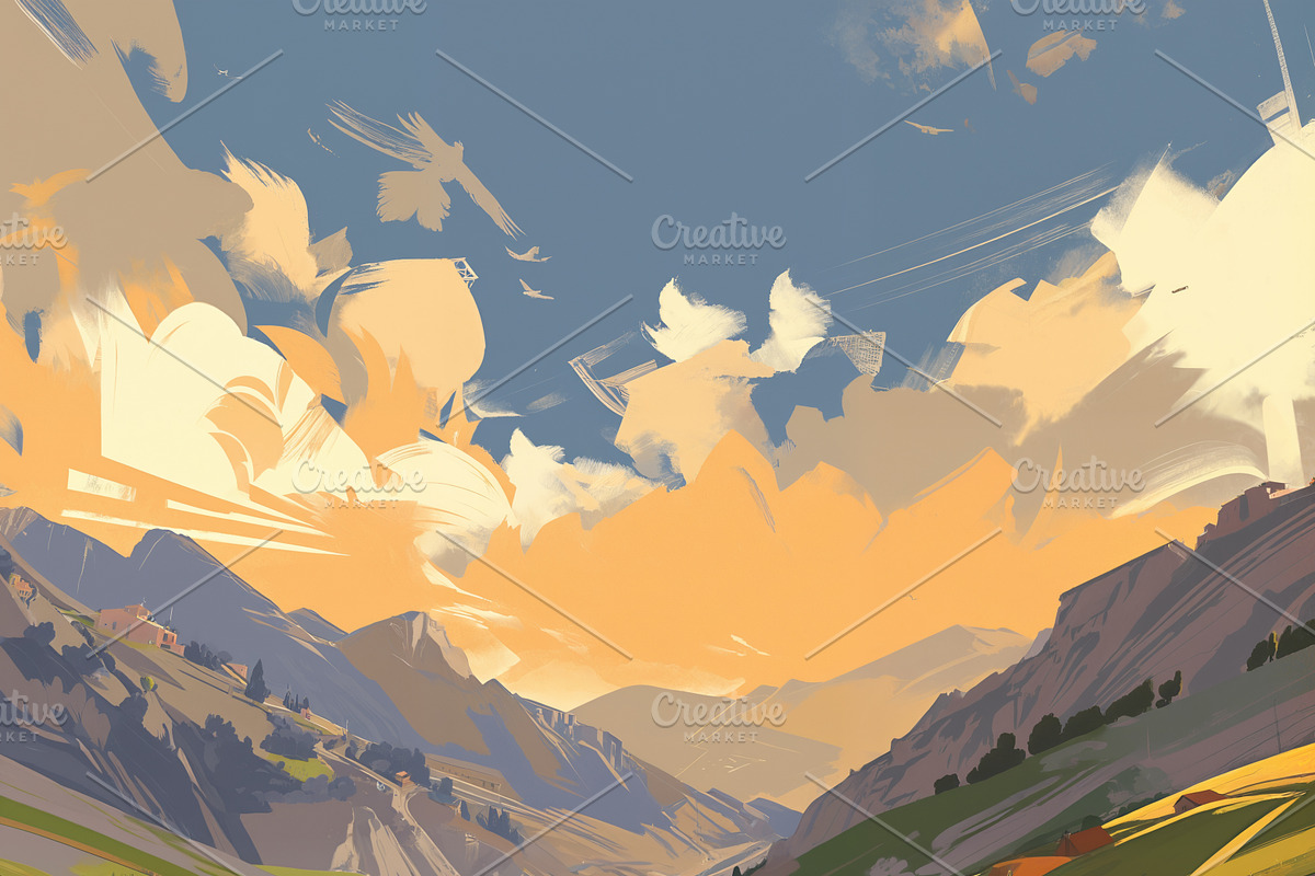 36 Italy-Themed Illustrations, a Background Graphic by h.utomo (Photo 10 of 36)