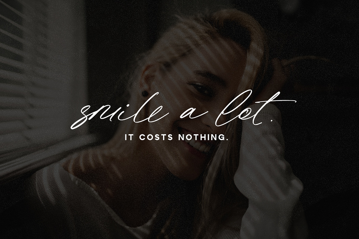 Olivie Font Duo / Script & Sans, a Sans Serif Font by Calamar Studio (Photo 10 of 17)