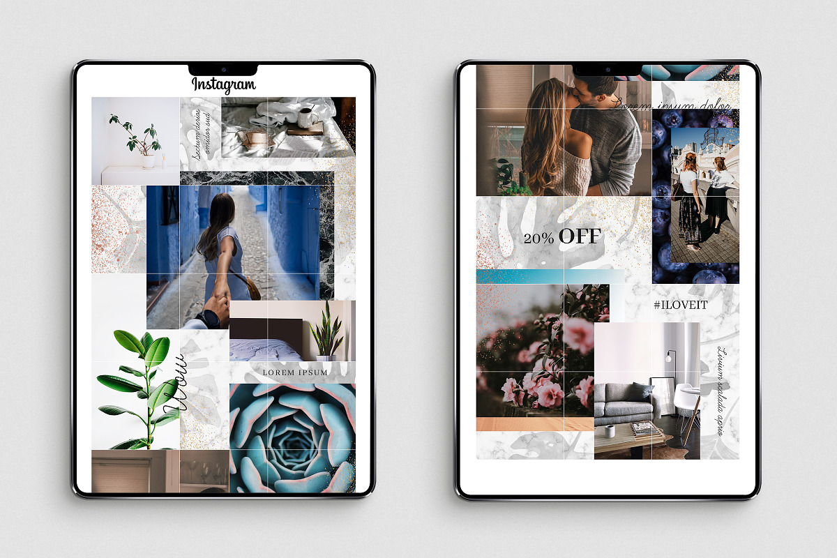 Samora Instagram Posts Layout, a Social Media Template by The Iconic (Photo 5 of 7)