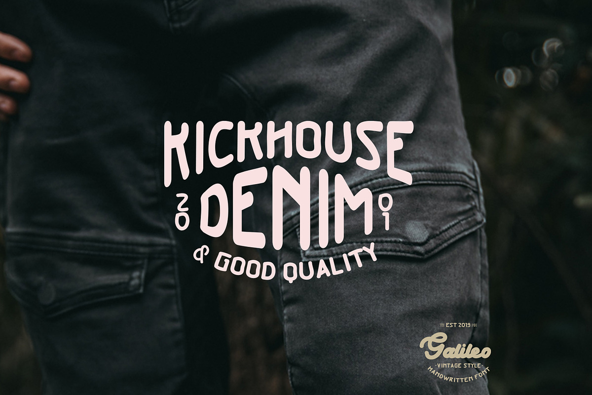 Galileo Vintage Font, a Handwritten Font by Arendxstudio (Photo 10 of 10)