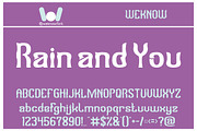 Patience Virtue font, a Font by weknow (Thumbnail 2 of 6)