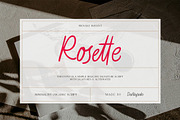 Rosette - Natural Flowing Script, a Handwritten Font by dealitastudio (Thumbnail 1 of 10)