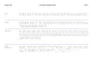 Fluse – Display font, a Sans Serif Font by Viktor Pesotsky | Fonts (Thumbnail 7 of 19)