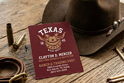 Texas Wild West Longhorn Logo, a Branding & Logo Template by Atlantis X Nurman Arbai (Thumbnail 1 of 3)
