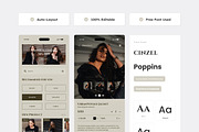 Chic de Rue - E-Commerce Mobile App, an App Template by productype1 (Thumbnail 3 of 5)