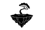 50 Floating Island Bonsai Vector Bun, an Illustration by Designs_River (Thumbnail 25 of 51)