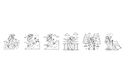 Minimal Hiking and Camping Line Icon, an Outline Icon by MkStudio (Thumbnail 2 of 2)